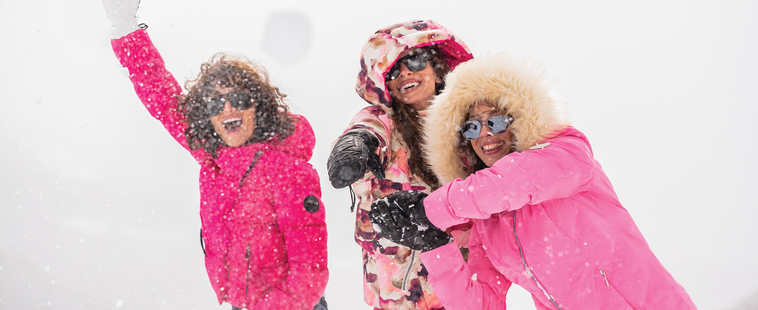 Female skier wearing an Obermeyer Tuscany 2 Jacket.